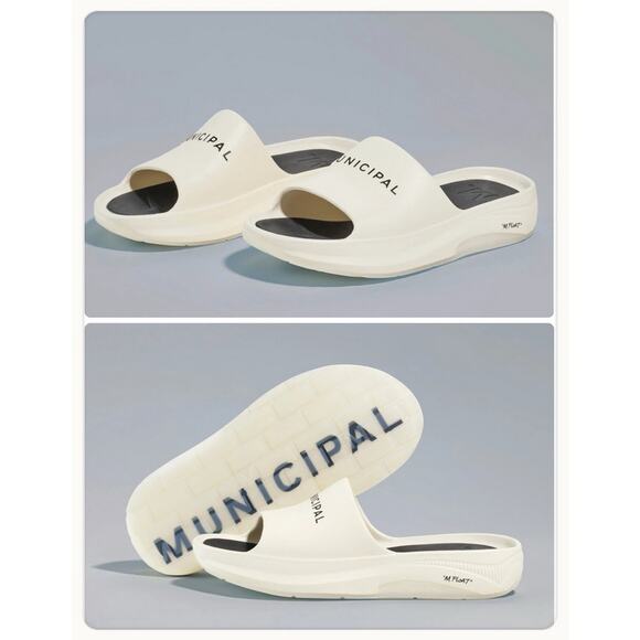 Municipal Podium Slides Mens 11 Gym Loungwear LA Hollywood Instagram - Picture 2 of 9